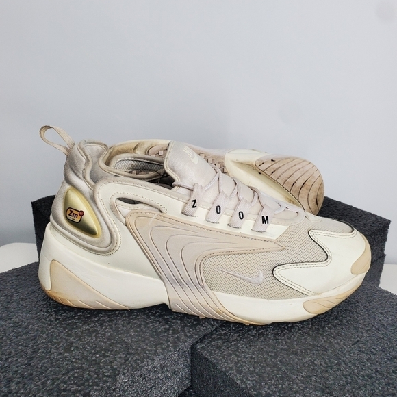 Nike Men Zoom 2K Sail White Running Fitness Sneakers AO0269-001 Size 9.5 Shoes - Picture 7 of 15